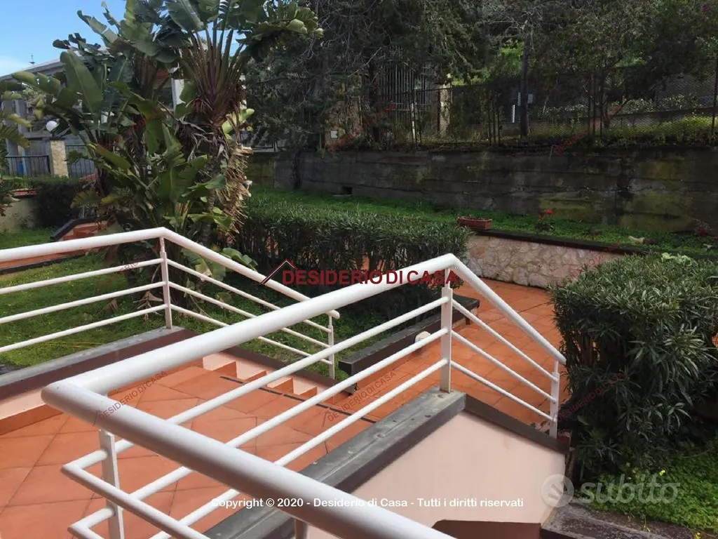Jardin - Semi-detached Villa with Pool in Cefalù