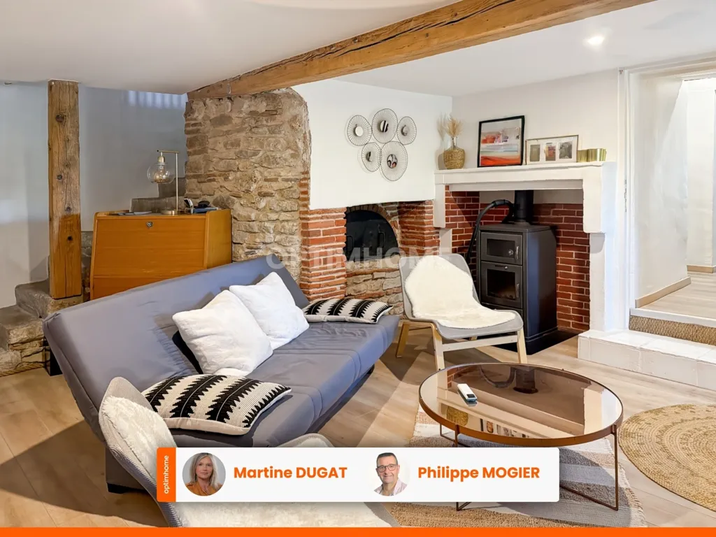 Séjour - Maison en Pierre Rénovée avec Piscine à 10 min de Vichy