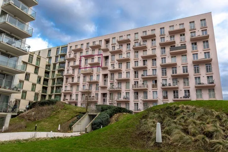 Extérieur - Appartement avec Vue sur le Canal à Bruxelles