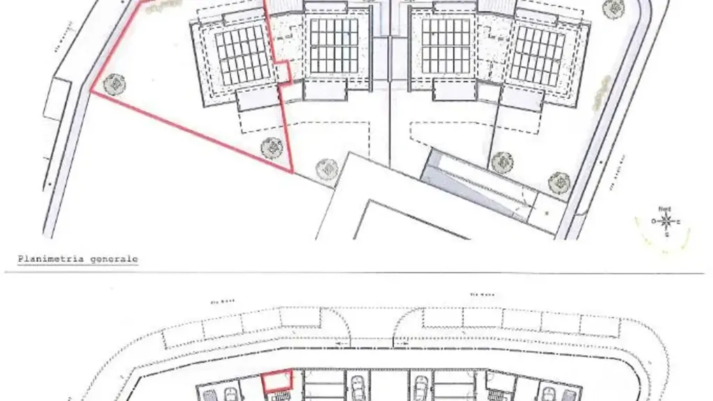 Floor Plan - Newly Built Trilocale with Garden in Erbusco