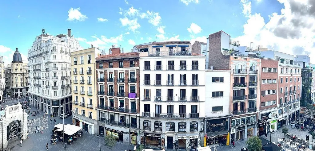Extérieur - Furnished Flat with Balcony in Gran Vía