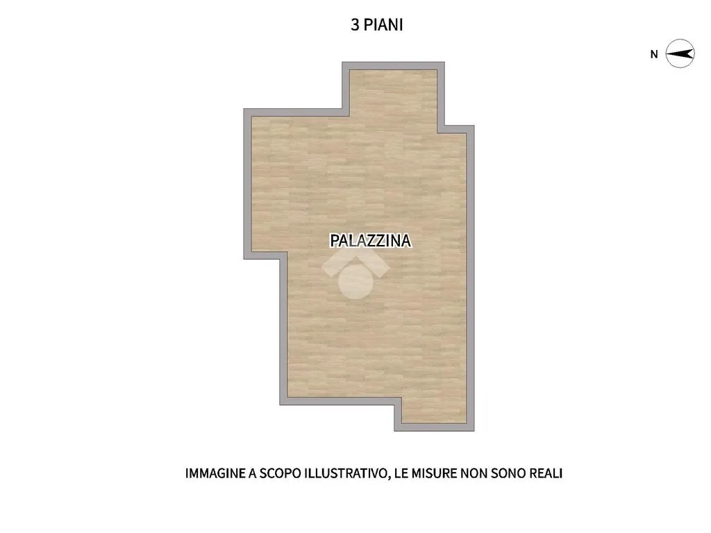 Plan - Palazzo with Seafront Proximity in Grottammare