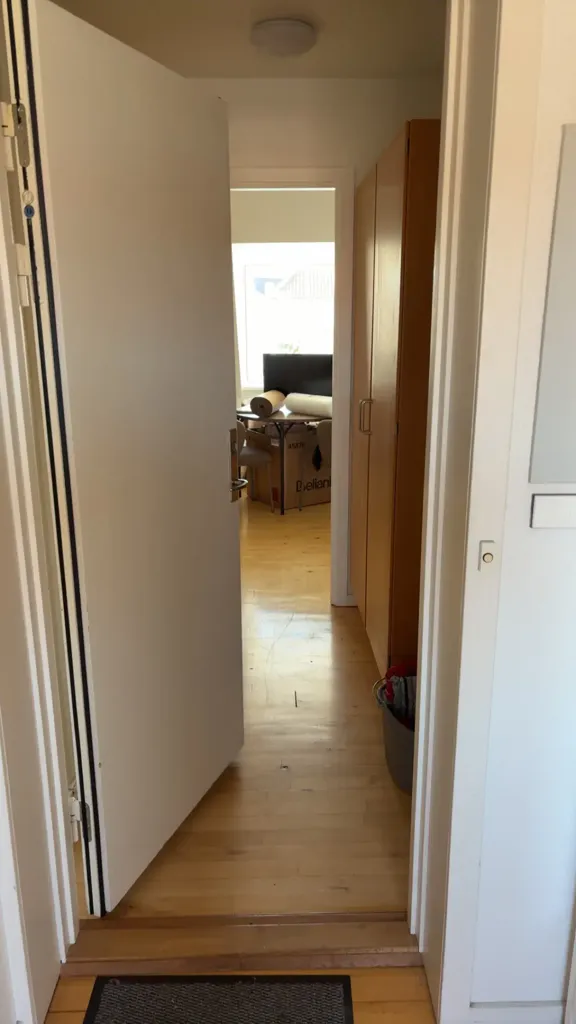 Hallway - 1-Bedroom Apartment in Haderslev Centre