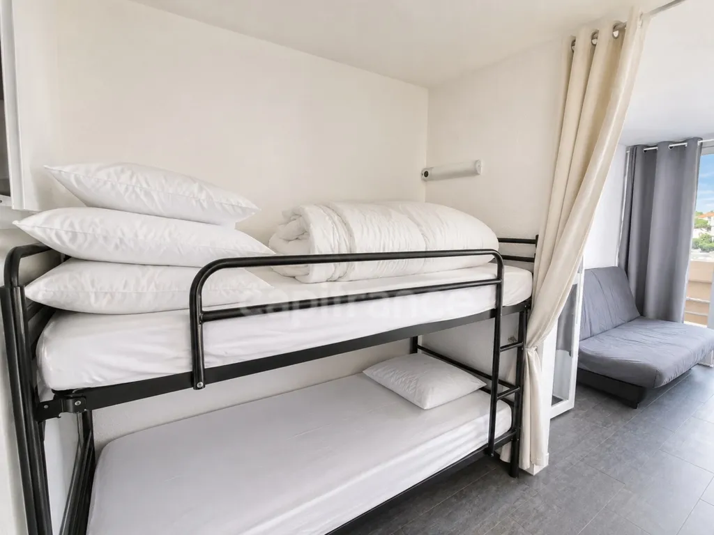 Camere da letto - Studio with Canigou View in Canet Plage Sud