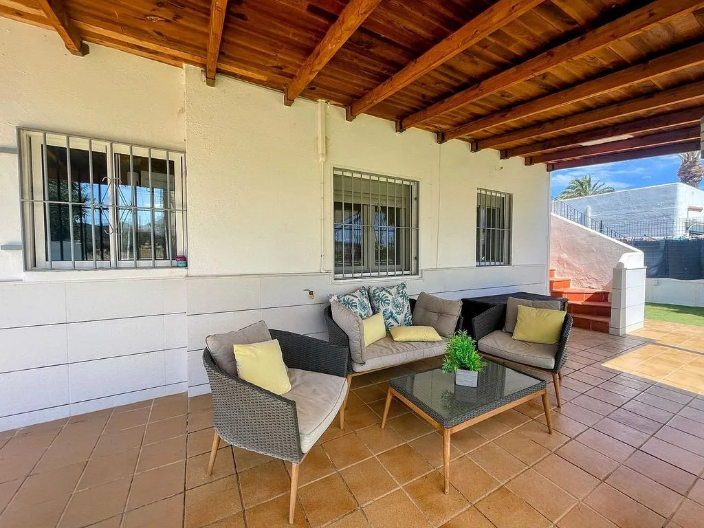 Terrasse - Chalet with Terrace in El Palmeral, Mojácar