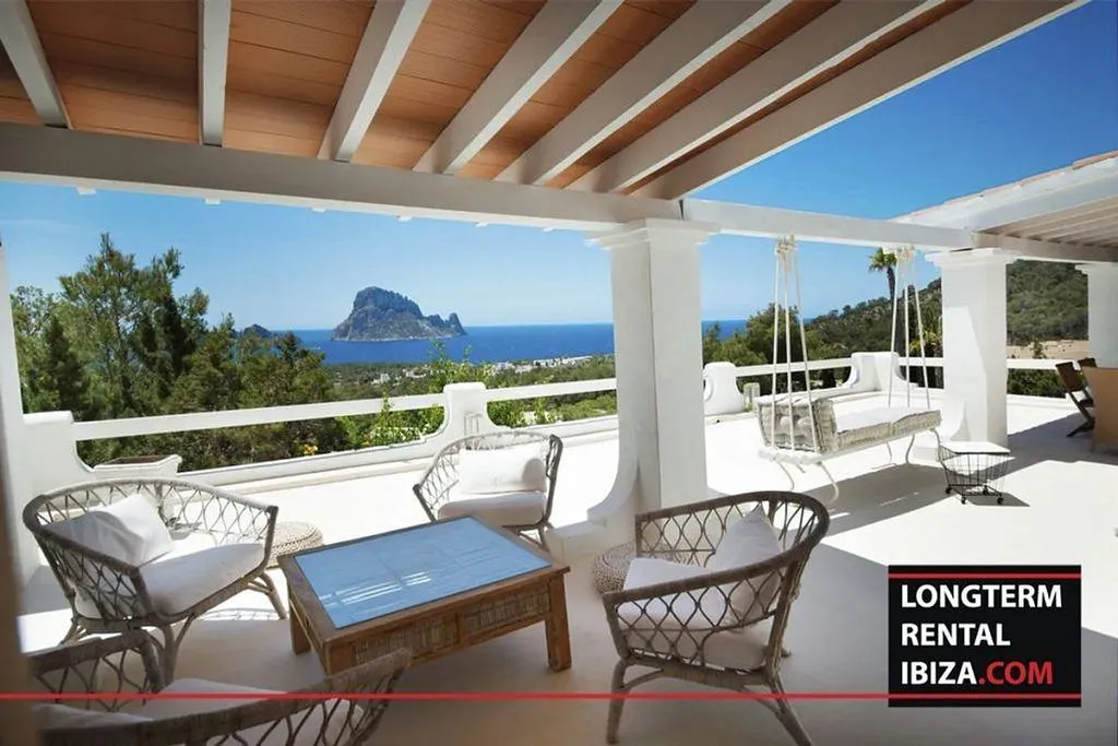 Terrasse - Chalet with Pool and Sea View in Cala Vedella