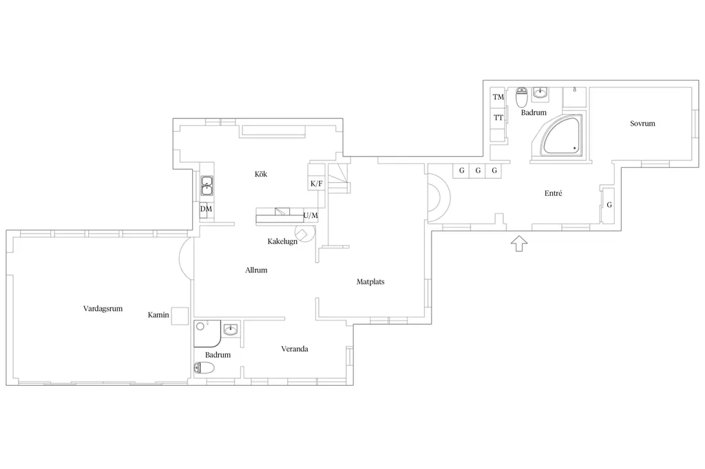 Plaan - Architectural Villa with Garden in Ljunghusen
