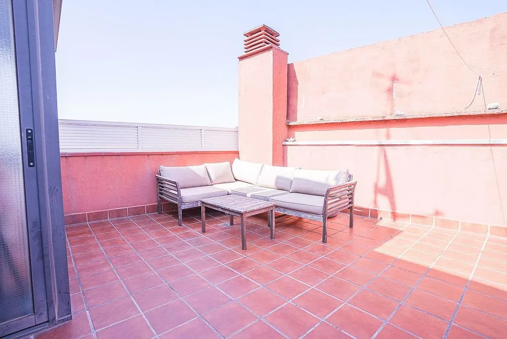 Terrasse - Patio House with Terrace in Santa Coloma de Gramenet