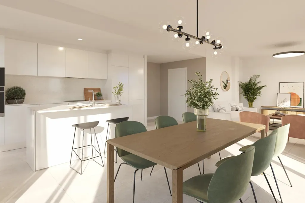Söögituba - Luxury Penthouse with Sea View in Estepona