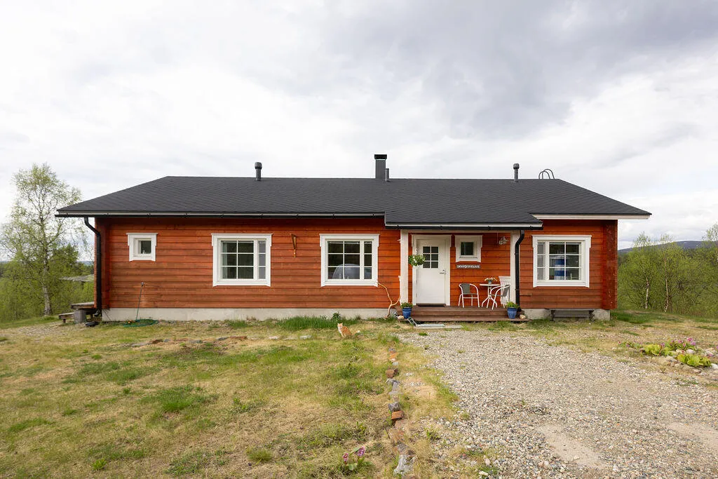 Extérieur - Modern Log Cabin with Sauna in Inarijoki