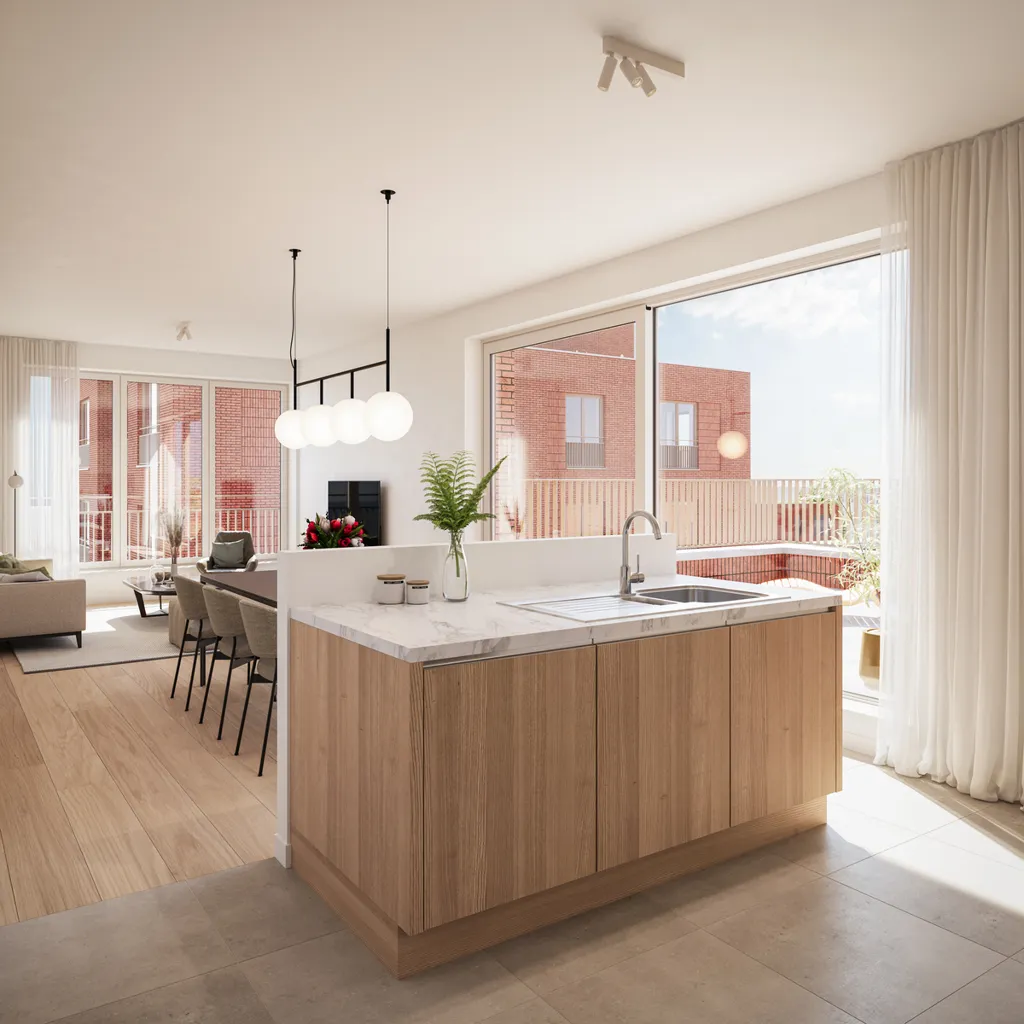 New Build Apartment with Large Terrace in Deurne