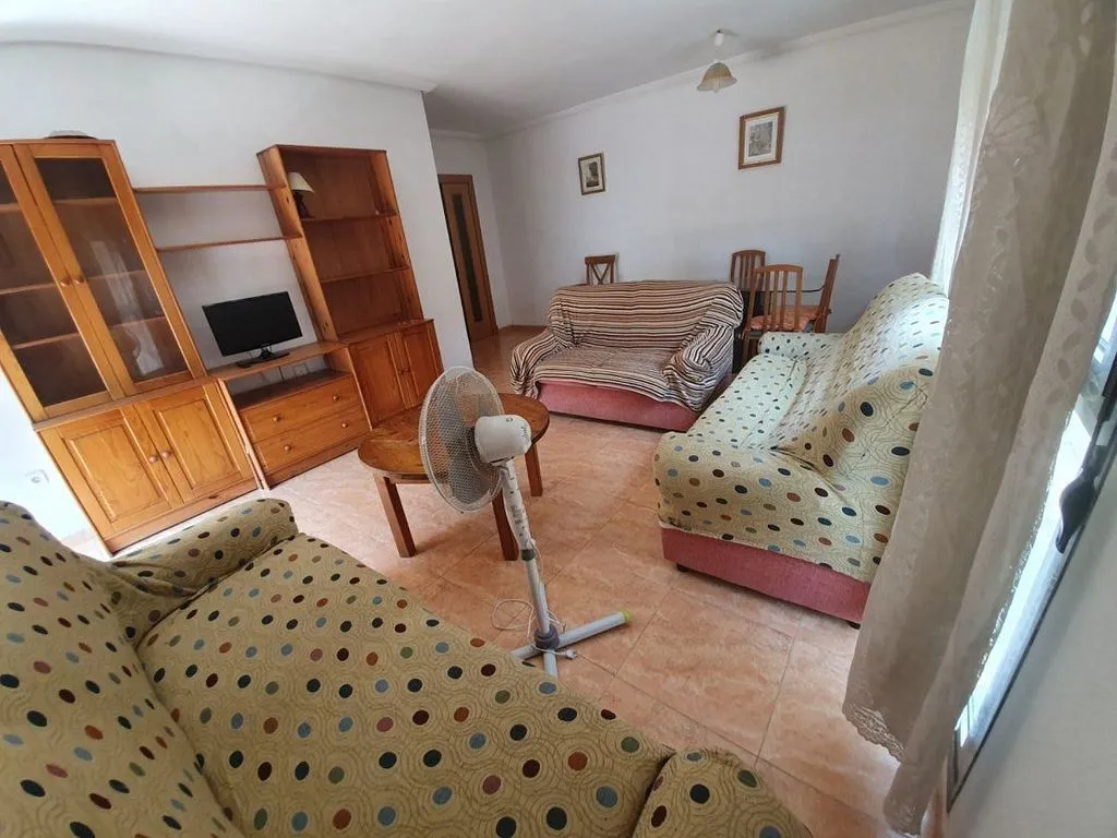 Living Room - Student Flat with Terrace in Ciudad Jardín