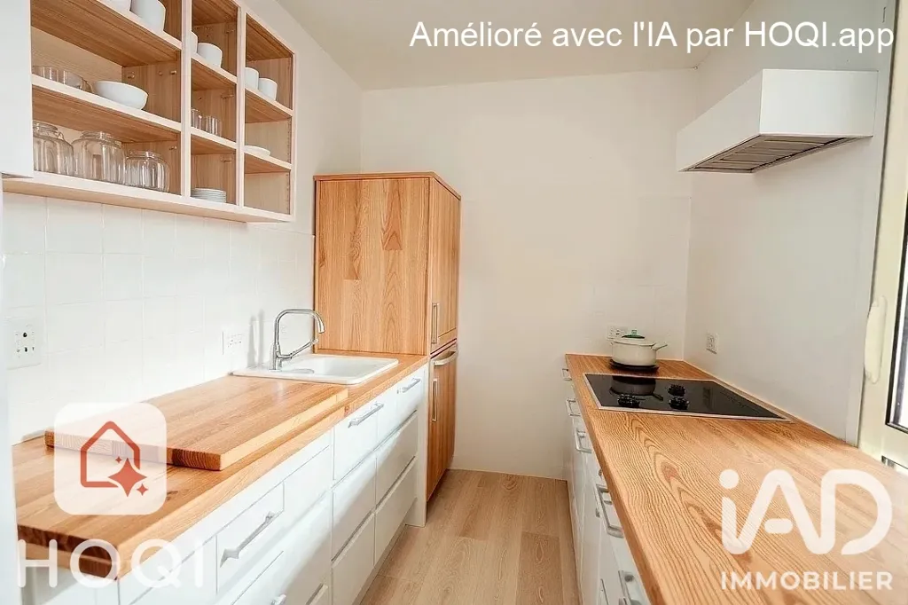 Cucina - Secure 4-Bedroom Apartment with Balcony in Gonesse