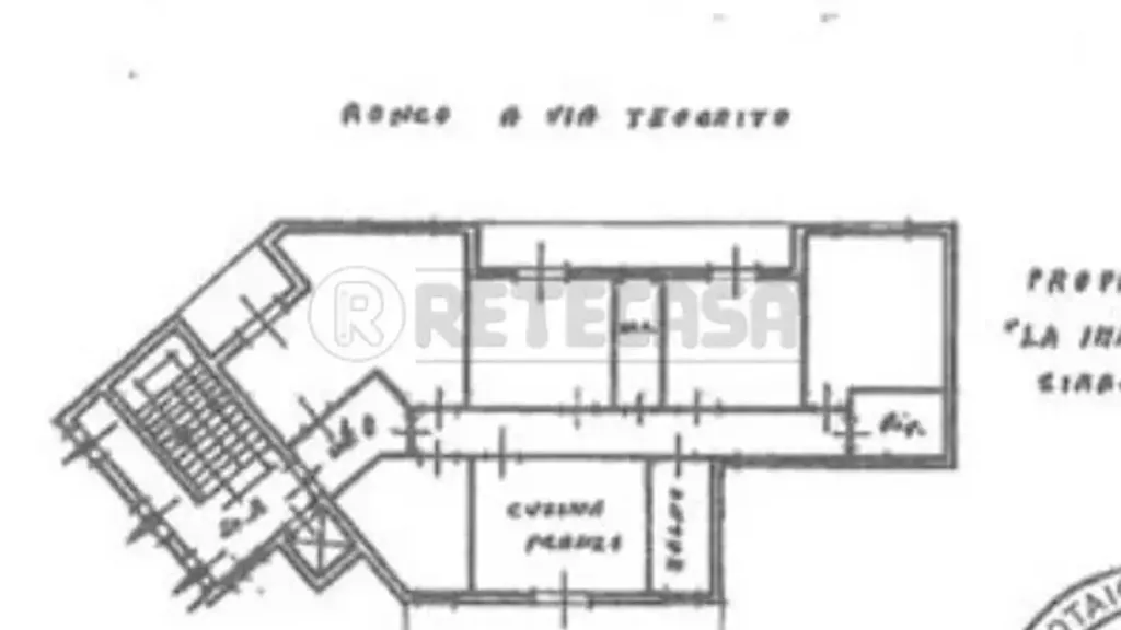 Plaan - Apartment with Panoramic Views in Siracusa