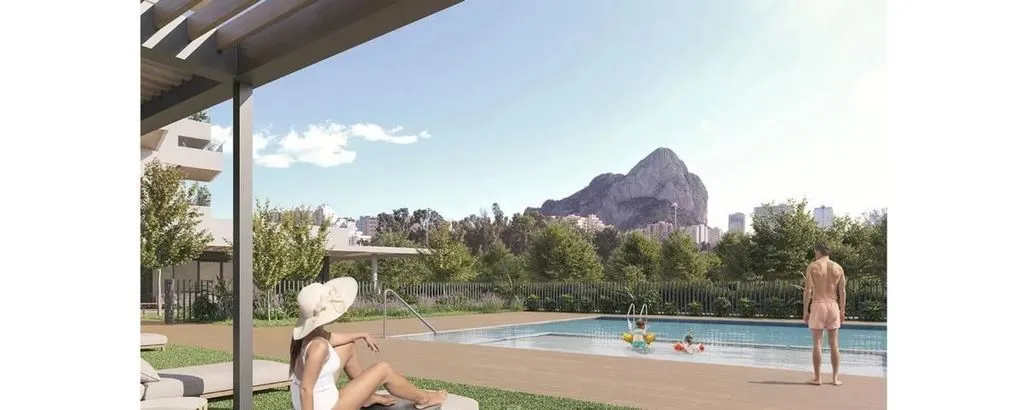 Bassein - Luxury 3-Bedroom Apartment with Pool in Calpe