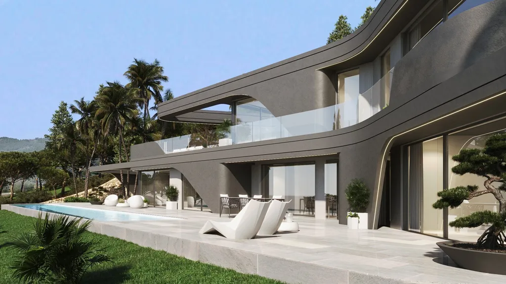 Pool - Modern Villa with Panoramic Views in Jávea