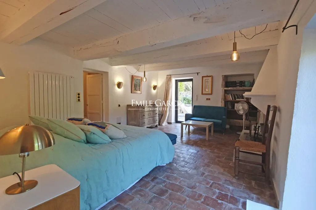 Bedrooms - Mas with Pool and Garden in Luberon
