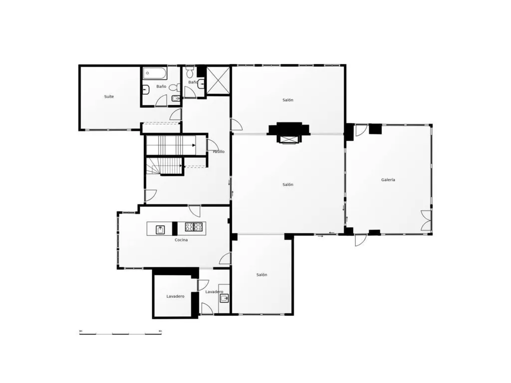 Plan - Five-Bedroom House with Indoor Pool in Mungia