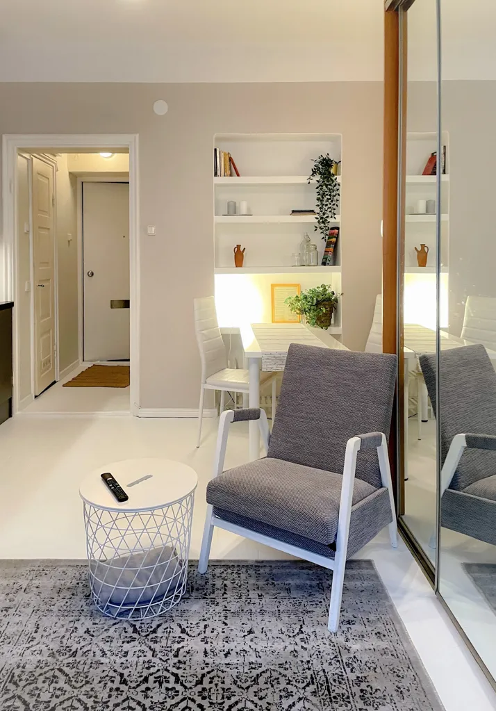 Wohnzimmer - Modern Studio Flat in Helsinki Design District