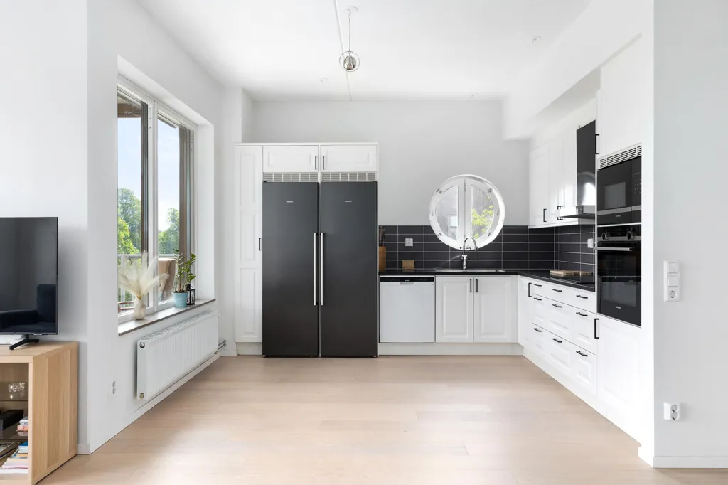 Cucina - Modern Flat with Balcony in Skedala