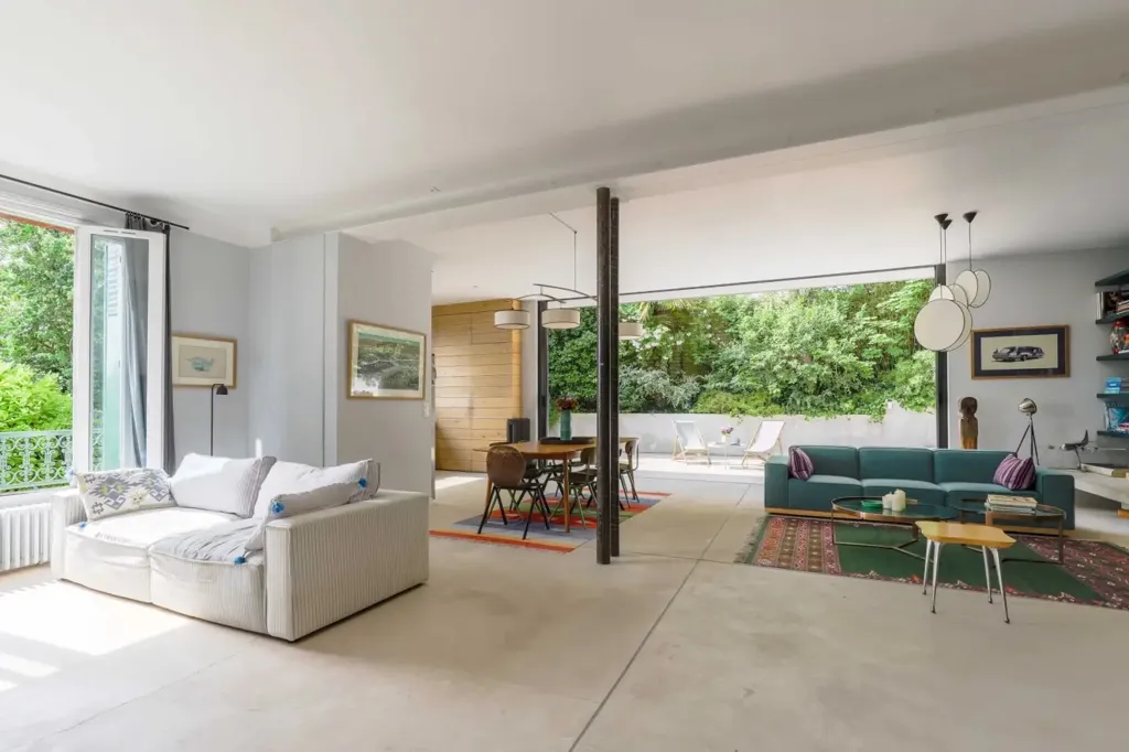 Séjour - Maison 8 pièces à Saint-Cloud