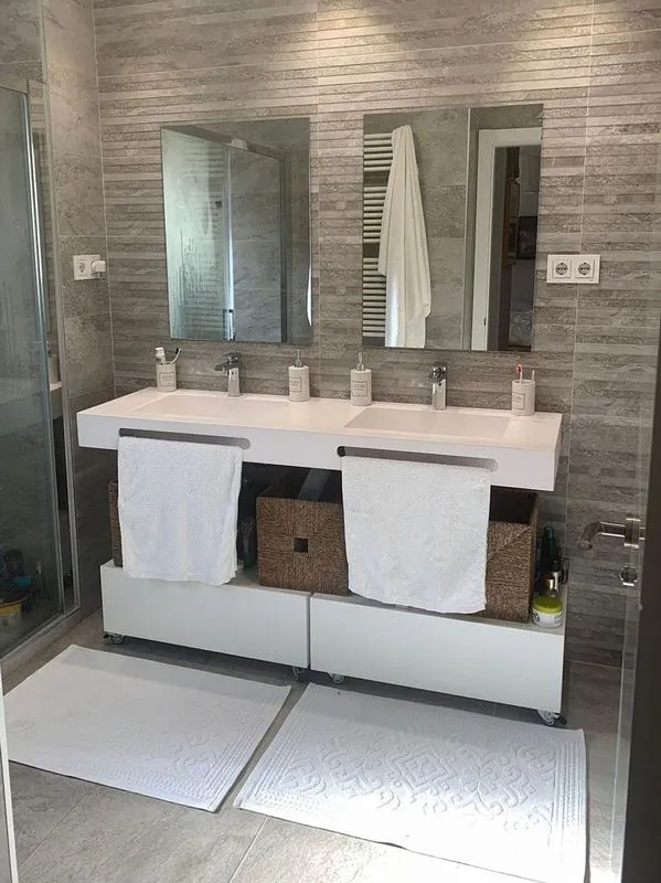 Salles de bain - Terraced House with Pool in Aravaca