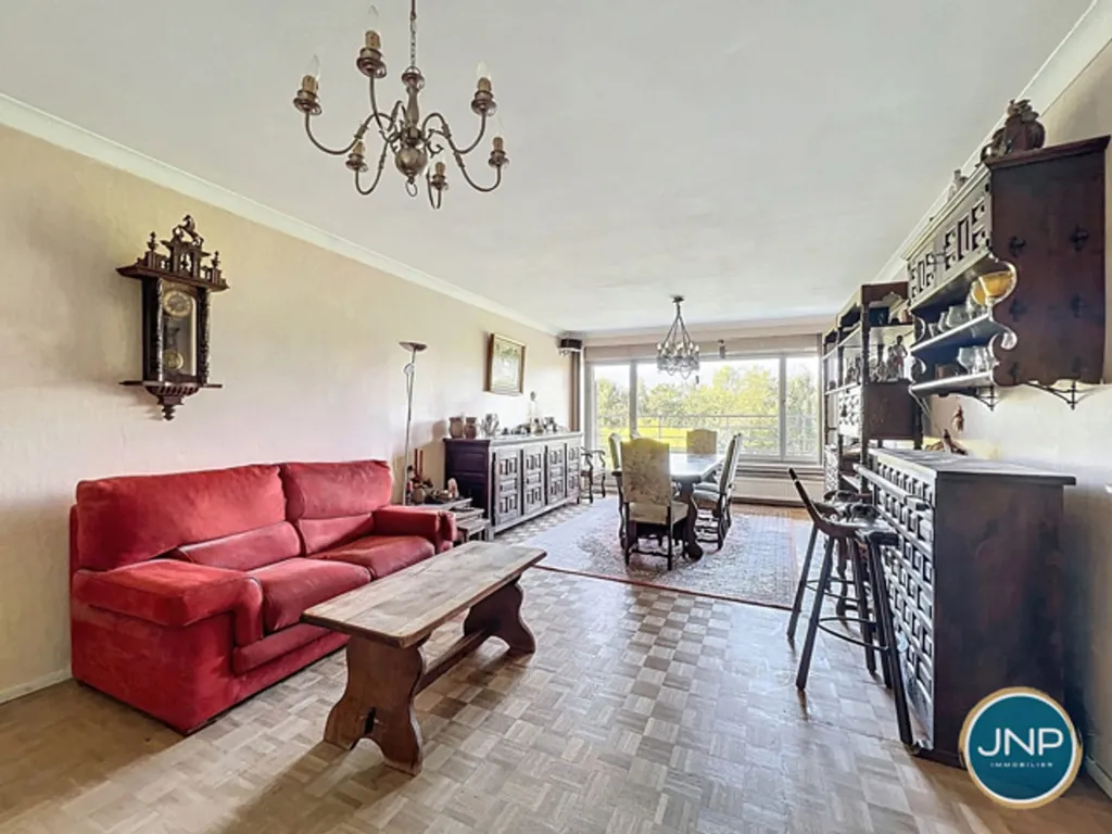 Soggiorno - Two-Bedroom Flat with Terraces in Scherdemael