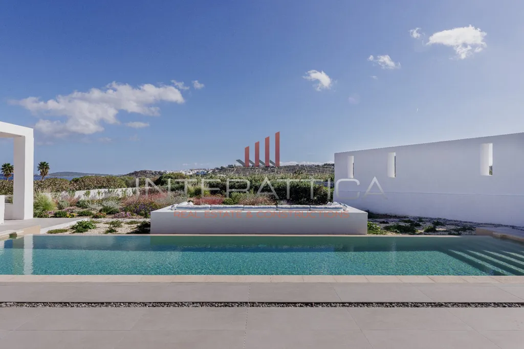 Bassein - Contemporary Villa with Sea View in Paros