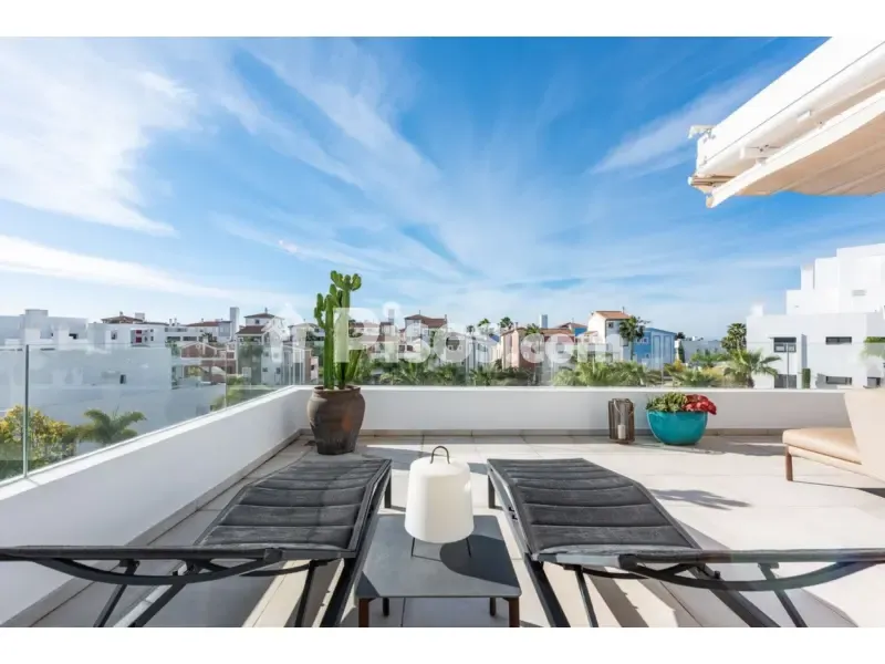 Terrasse - Luxury Duplex with Sea Views in Estepona