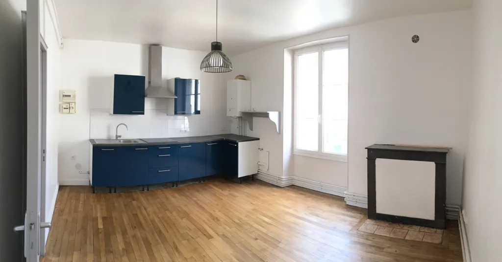 Köök - Double Immeuble with 12 Apartments in Poitiers Centre