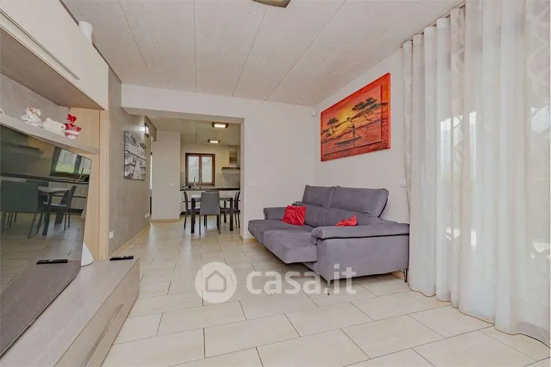 Séjour - Apartment with Garden and Valley View in Châtillon