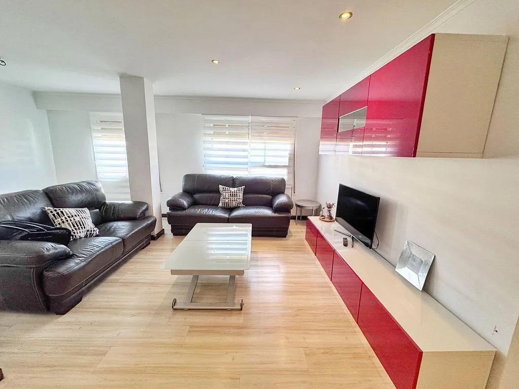 Séjour - Apartment with Balcony in El Campet, Petrer