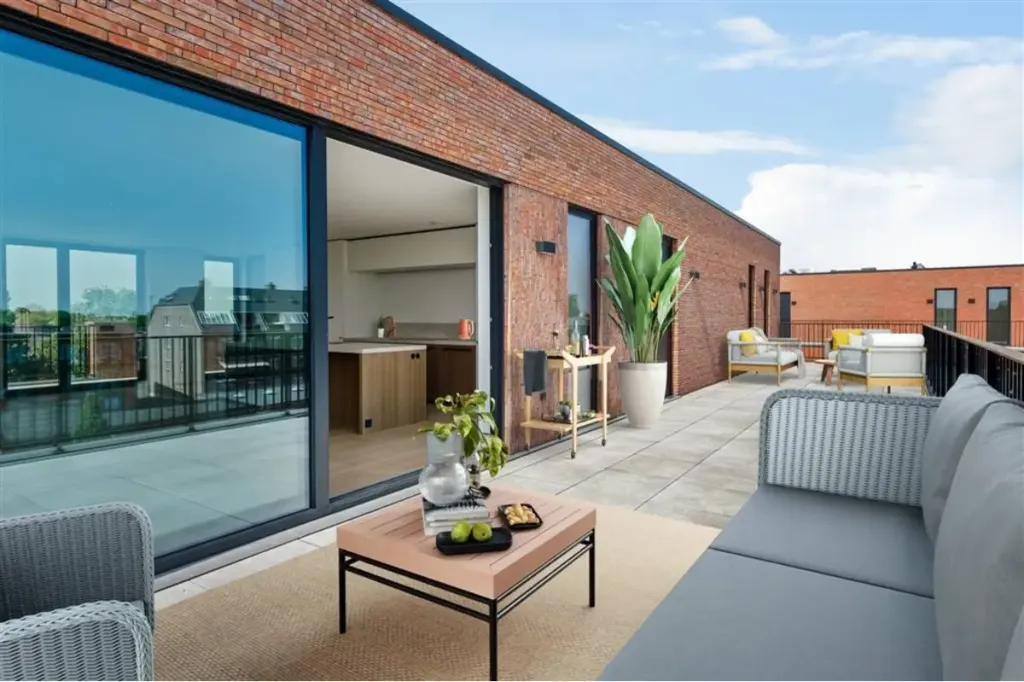Terrass - Penthouse with Terraced Garden in Koningshooikt