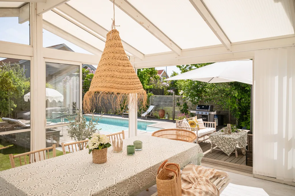 Terrass - Renovated Villa with Pool in Färjestad