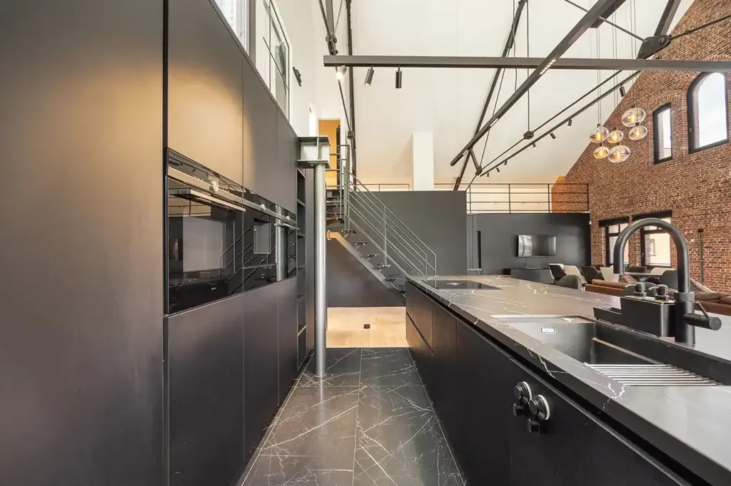 Cucina - New York Loft with Jacuzzi Terrace in Antwerp