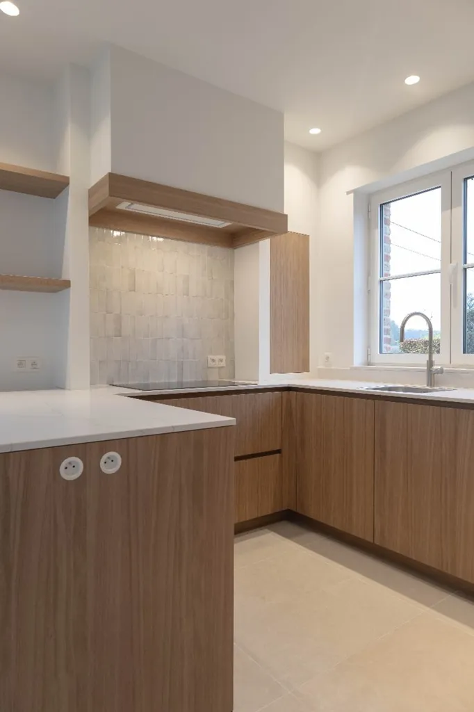 Cucina - Semi-Open House with Solar Panels in Peer