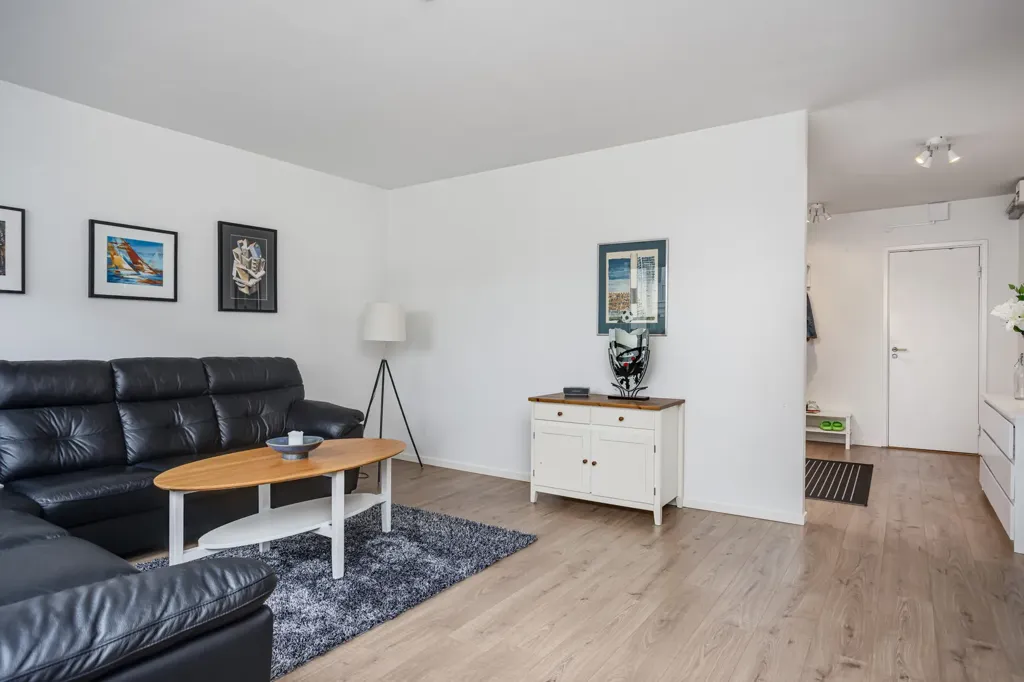 Séjour - Two-Bedroom Flat with Balcony in Halland
