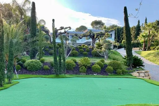 Jardin - Villa Prestigieuse avec Piscine à Mougins