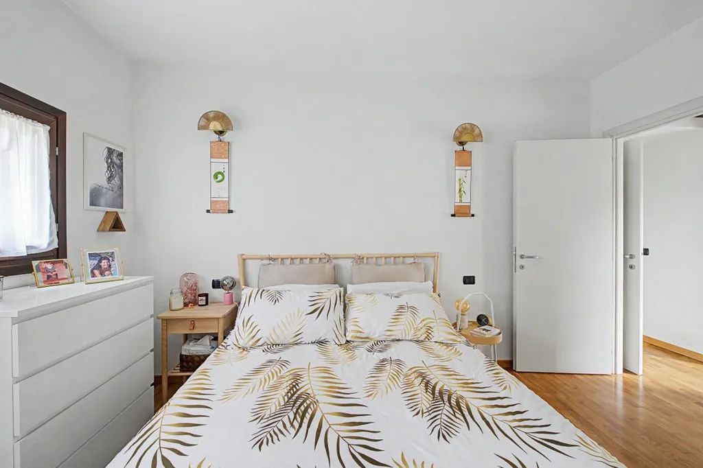 Camere da letto - Three-bedroom Apartment with Terrace in Parma