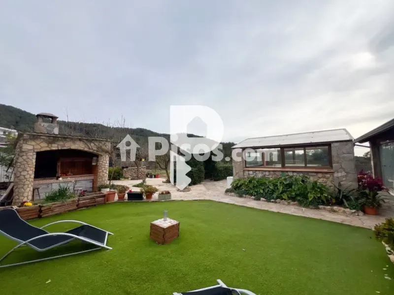 Terrasse - Chalet with Jacuzzi in Vallirana