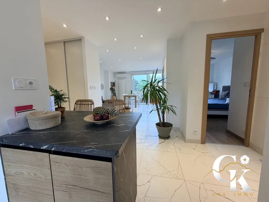 Cucina - Renovated Flat with Mountain View in Grenoble