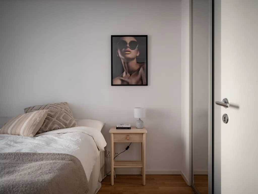 Chambres - Apartment with Large Balcony in Täby