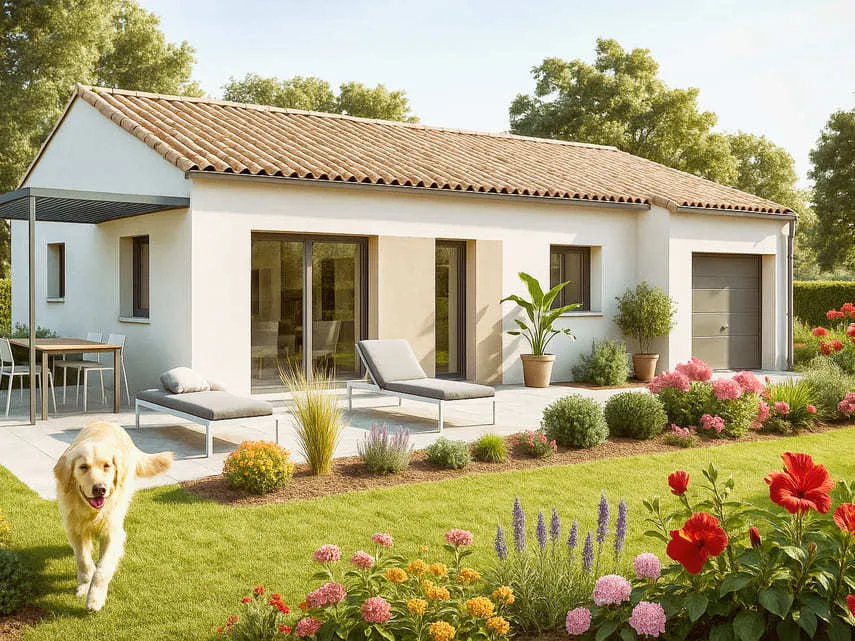 Maison + Terrain à Lasserre-Pradère, Norme RE2020