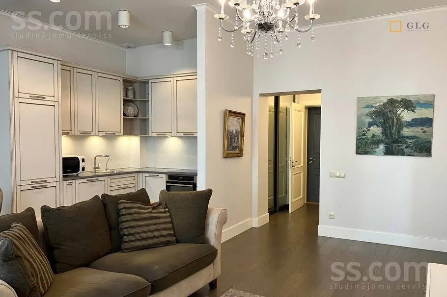 Elutuba - Furnished Apartment with Balcony in Riga Centre