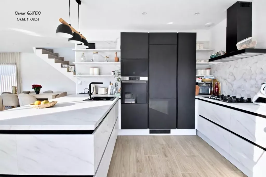 Köök - Contemporary Villa with Pool in Clermont-l'Hérault