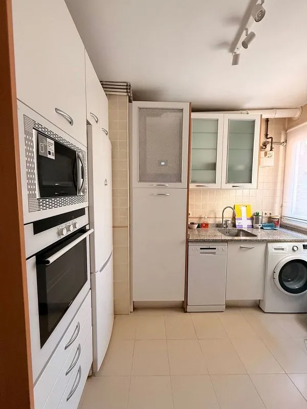 Köök - Apartment with Pool in De la Alfalfa Street
