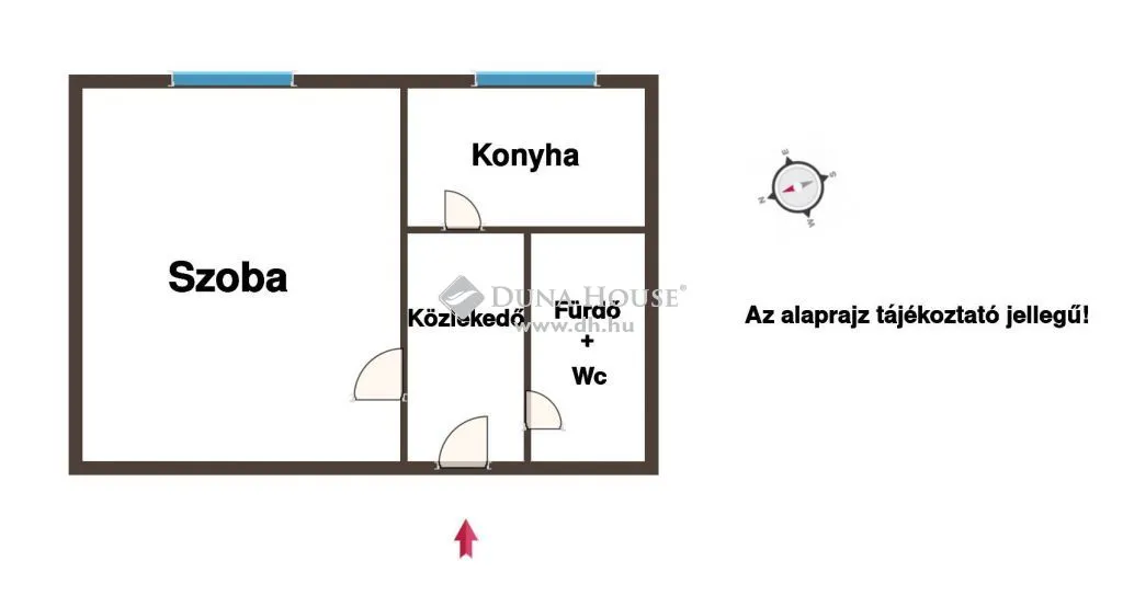 Planimetria - Ground Floor Flat with Private Parking in Devecser
