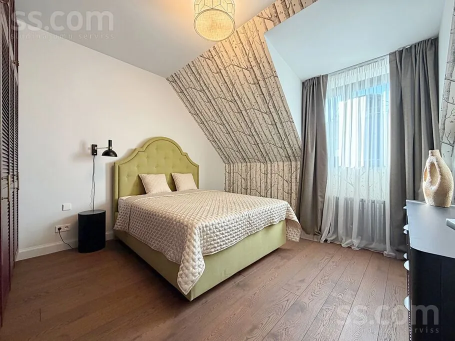 Chambres - Luxury 4-Bedroom Apartment with Balcony in Riga Centre