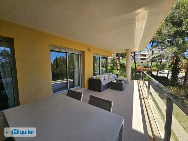 Terrass - Apartment with Pool in Sol de Mallorca