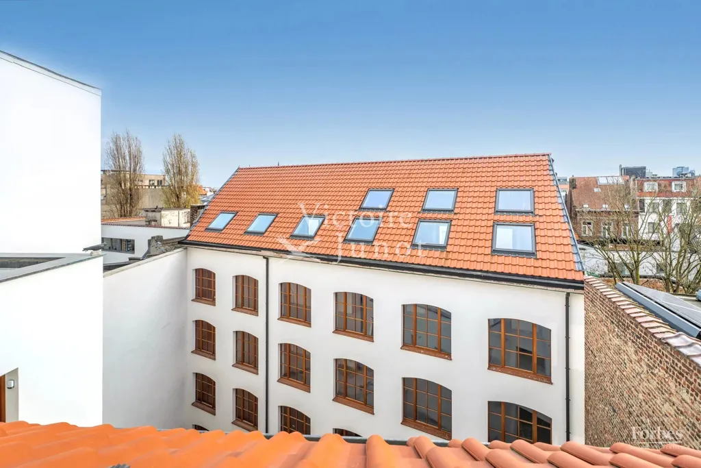 Terrasse - Duplex Rénové avec Terrasse à Elsene